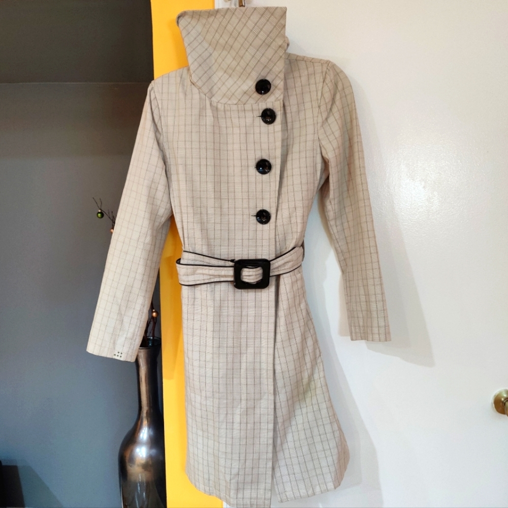 Soia & Kyo Belted Trench Coat